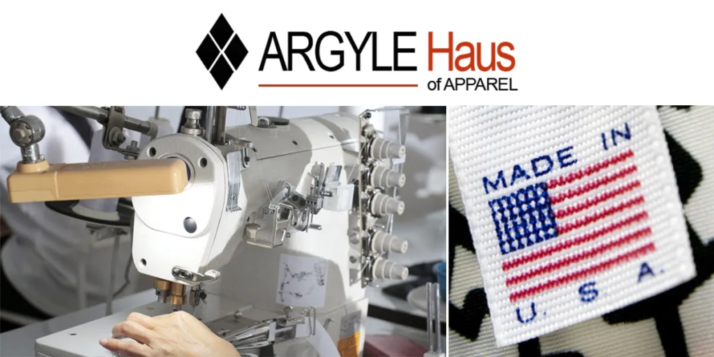 ARGYLE Haus of Apparel – Made-in-USA Women’s Apparel Manufacturing